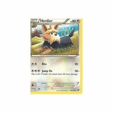 109/146 Herdier Uncommon Card: Pokemon Trading Card Game XY-01 Base Set