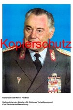 G24 Generaloberst Werner Fleißner NVA  DDR Foto 20x30 cm