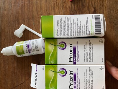 Shampoing Priorin 3x200ml - Anti-chute Avec Vitamines - Valable Jusqu'à 2026