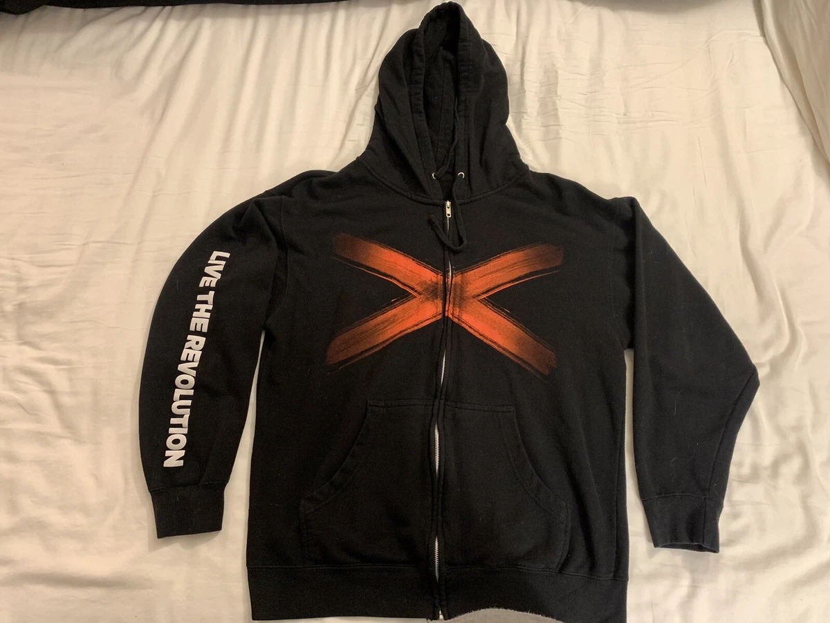 WWE '13 CM Punk 2K13 hoodie sweatshirt Men's Large L Live The Revolution AEW  | eBay