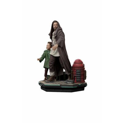 IRON STUDIOS - Obi-Wan and Young Leia Deluxe Art Scale 1/10 - Star Wars Obi-Wan 