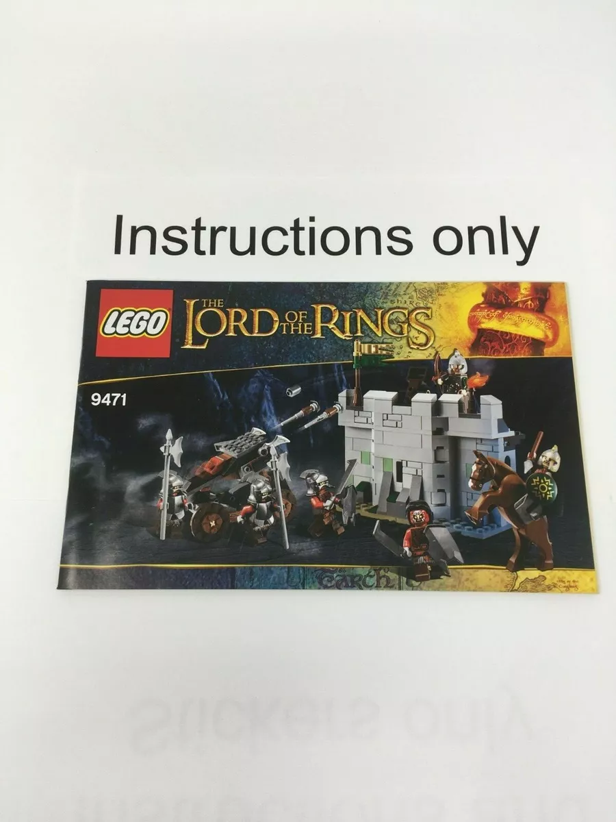 Lego Lord of the Rings 9471 Uruk-Hai Army - Eomer Rohan Soldier Minifigures  NEW 673419167048