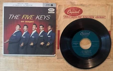 DOO WOP 45 7" EP THE 5 KEYS C'EST LA VIE EAP 3-828