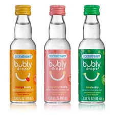 bubly drops Tropical Thrill Variety Pack 40ml Unsweetened Sparkling Water Flavor