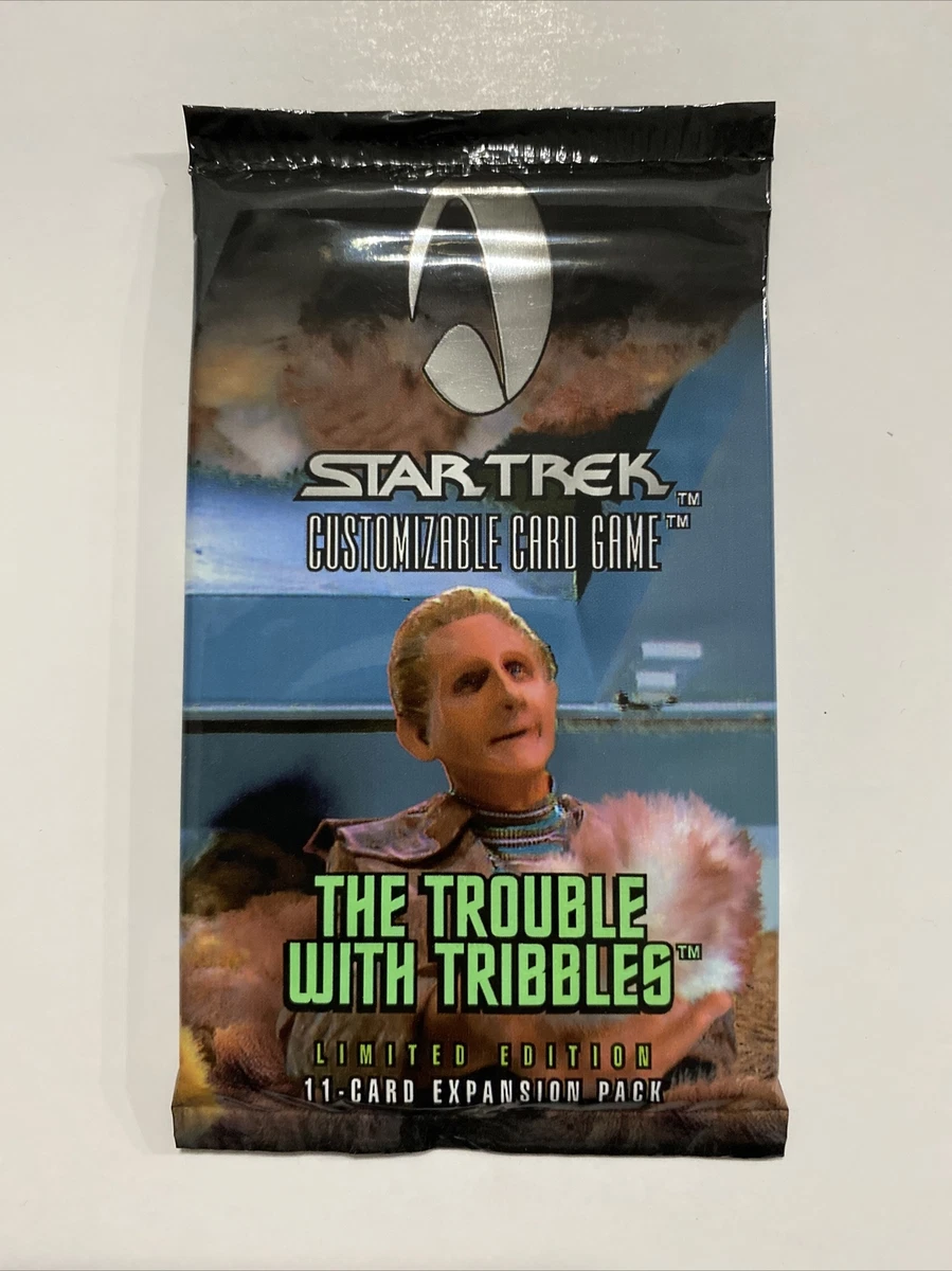 Star Trek CCG Sealed Booster Pack – Decipher – Vintage 1995, Factory Sealed