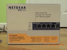NETGEAR ProSafe GS108v2 GS108 Smart Switch 8-Port Gigabit No Adapter
