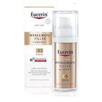 EUCERIN HYALURON-FILLER+ELASTICITY 3D ANTI-AGING SERUM FÜLLT TIEFE FALTEN