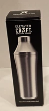 Elevated Craft Hybrid Cocktail Shaker Premium Vacuum Stainless Steel NIB Sealed