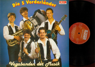 LP--Die 5 Vorderländer   Vagabunden Der Musik  //NM 