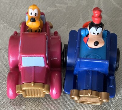 1989 McDonalds Disney Goofy &  Pluto in Cars