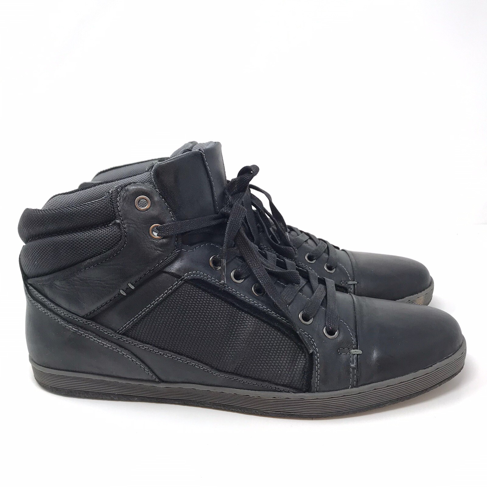 steve madden leather high tops