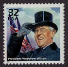 USA, SCOTT # 3183-K, MNH PRESIDENT WOODROW WILSON, UNITED NATIONS PRECURSOR