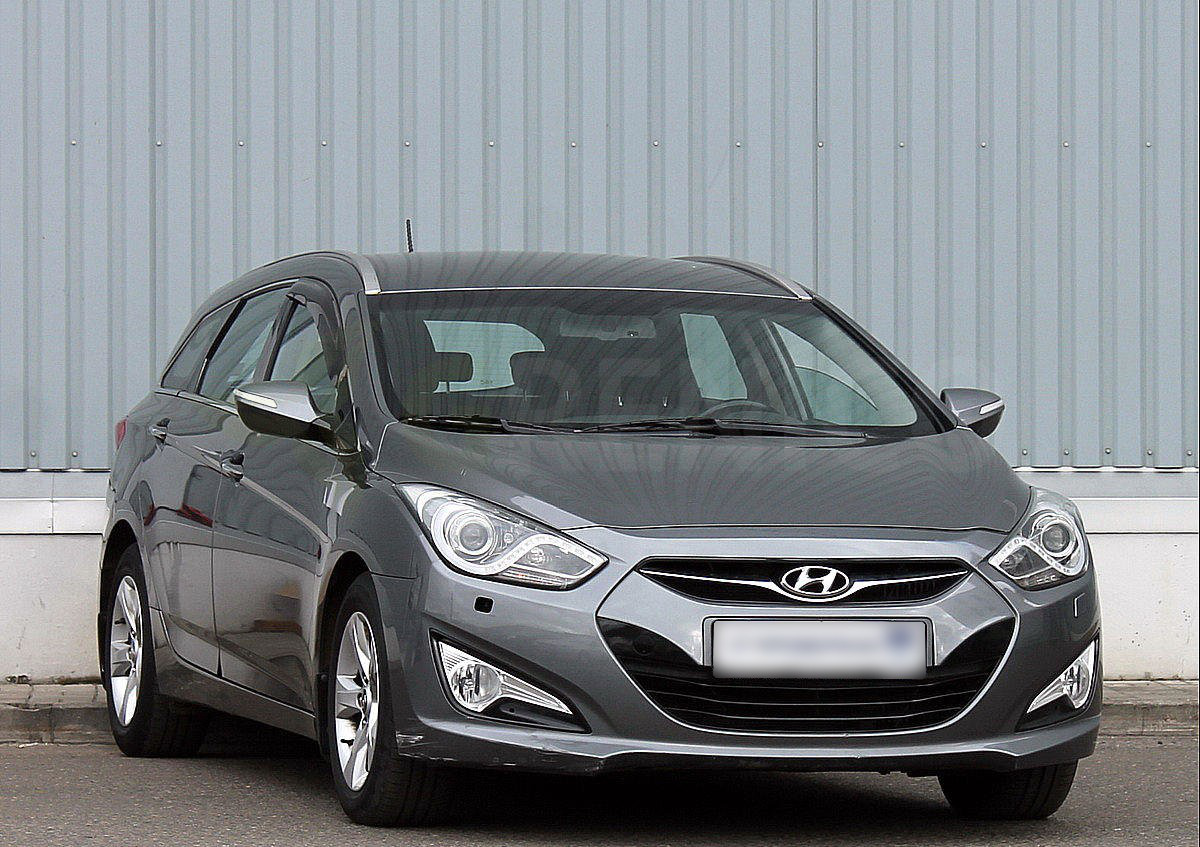Hyundai i40 5door estate 2011onwards wind deflectors 4pc HEKO TINTED