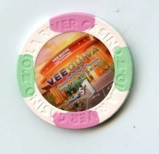 1.00 Chip from the Gila Vee Quiva Casino Laveen Arizona 