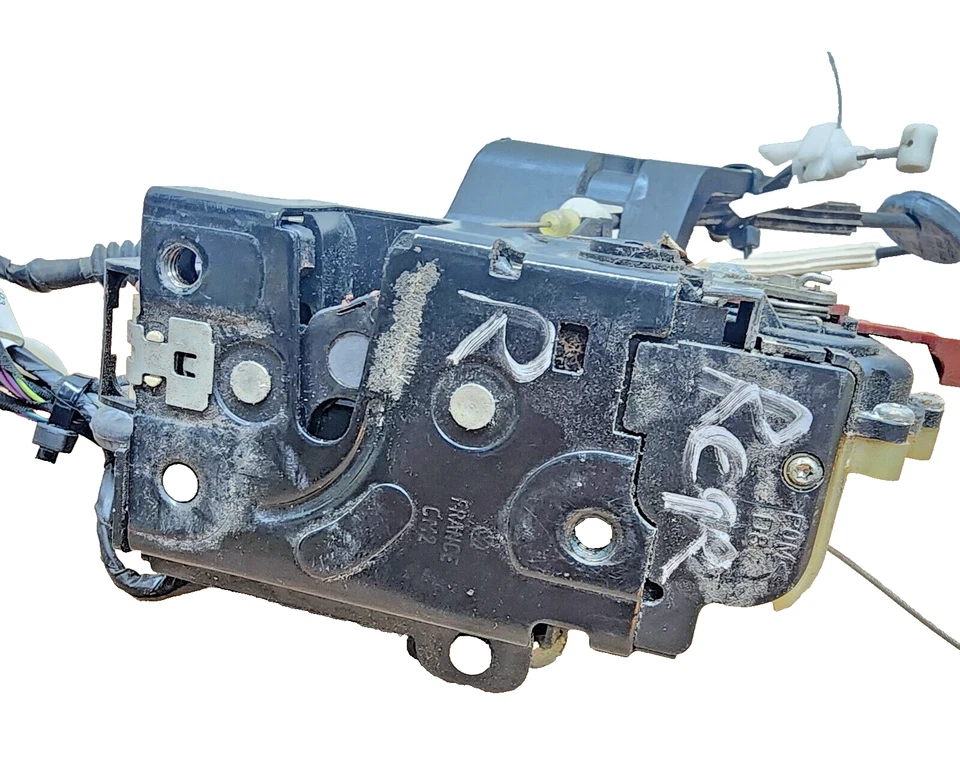 Actuador de cierre de cerradura de puerta trasera derecha Volkswagen Touareg 2004-2007 OEM 7L0839016A Foto 3 de 4