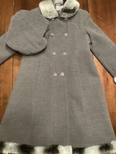 Rothschild Coat Size 6x Girls With Hat