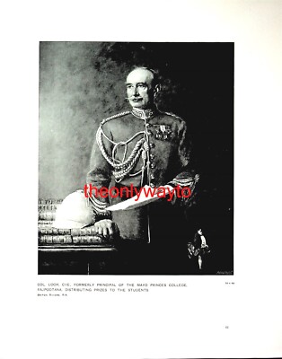 Colonel Loch, Rajpootana (Brown Mare+, Reverse), Book Illustration (Print), 1908