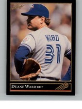 1992 Leaf Duane Ward 101 Black Gold Toronto Blue Jays