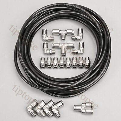 #ad Quick Connect Boost Air Fitting Kit For Turbo Supercharger Vacuum Boost Line New $39.99