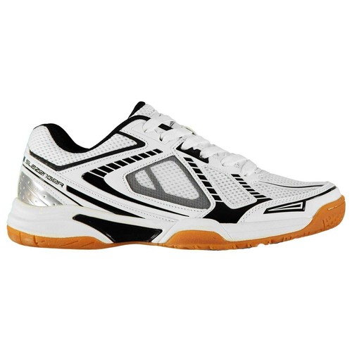 Slazenger Mens Indoor Trainers Squash Shoes Lace Up Padded Ankle Collar
