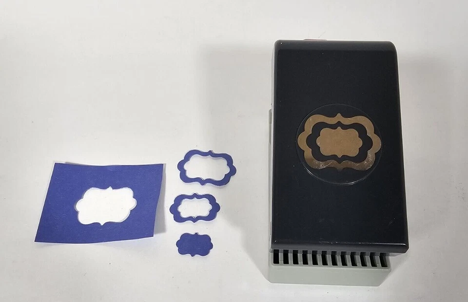 Lote de 18 EK/Marvy y otros álbum de recortes medios punzón de papel ¡ver fotos individuales! Foto 3 de 4