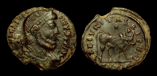 JULIAN II the Apostate Double Maiorina (Bull) Cyzicus RIC rarity: S (Scarce)