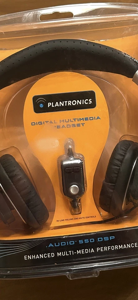 Plantronics  Audio 550 DSP Ultimate Performance   Black Headset Sealed - Image 2 of 4