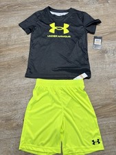 Boy Under Armour Tee  Short Set