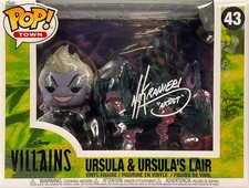 Nik Ranieri autographed signed Funko Pop #43 JSA The Little Mermaid Ursula