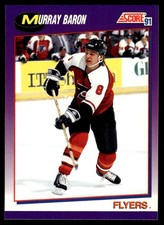 1991-92 Score American Murray Baron Philadelphia Flyers #183