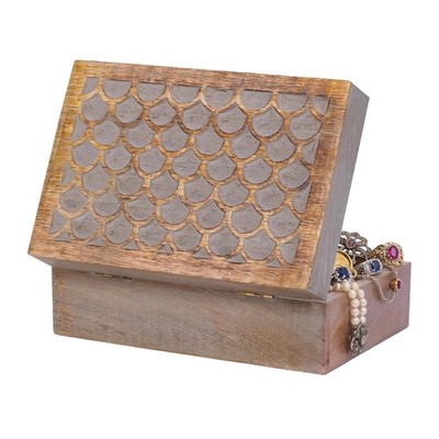 This mango wood box: for your treasures, or just that really old receipt.