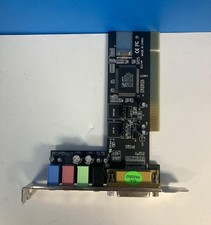 Vintage ST-Lab Internal Sound Card 8738 PCI sp-m01-4030-00-00011 