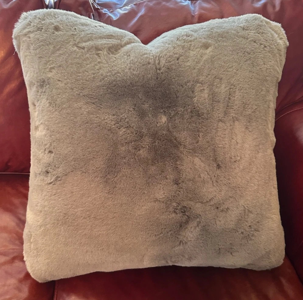 Restoration Hardware Faux Fur Pillow