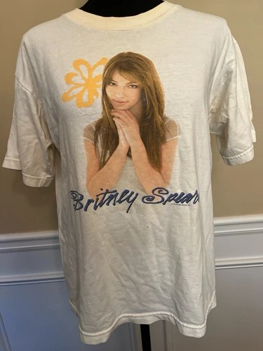 extremely rare Y2K Authentic Britney Spears tou 1990s vintage concert t-shirt, vintage, single stitch, B+ condition