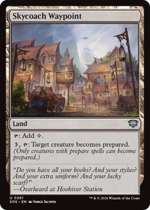 Skycoach Waypoint 261 Secrets of Strixhaven Foil