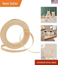 Sustainable Soft Maple Flat Reed for Baskets - 118 Feet  Brown Weaving Material