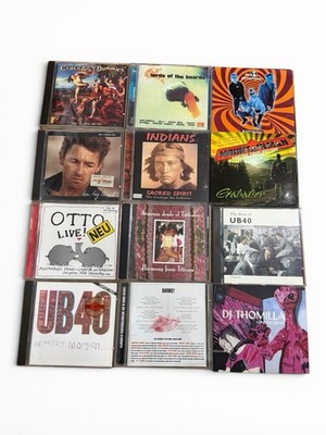 12 CDs Rock Pop UB40 Crash Test Dummies Otto DJ Thomilla Musik Konvolut