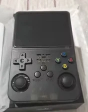 R36S Handheld Video Game Console 64GB  15000+ Games On a 3.5" IPS Screen New