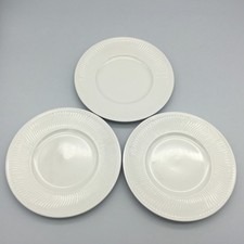 3 Villeroy & Boch Allegretto  White Bread & Butter Plates 6⅝" Made In Luxemburg