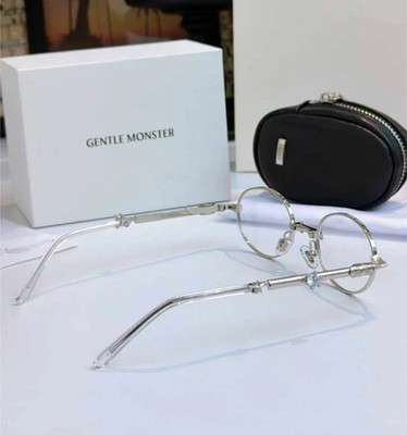 Gentle Monster Pocket Collection Pico 02 Oval sunglasses Silver
