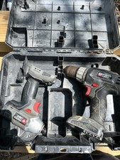 Porter Cable Cordless 18 Volt Drill & Impact Driver Set No Batteries