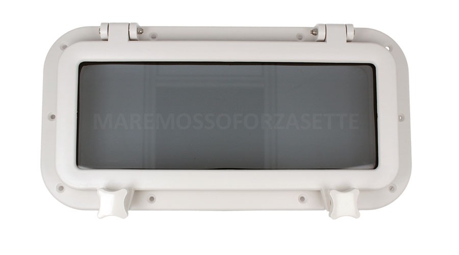 Oblo rettangolare in nylon TREM 400x200 mm per camper
