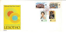 CMMONWEALTH DAY LESOTHO 1983 FDC