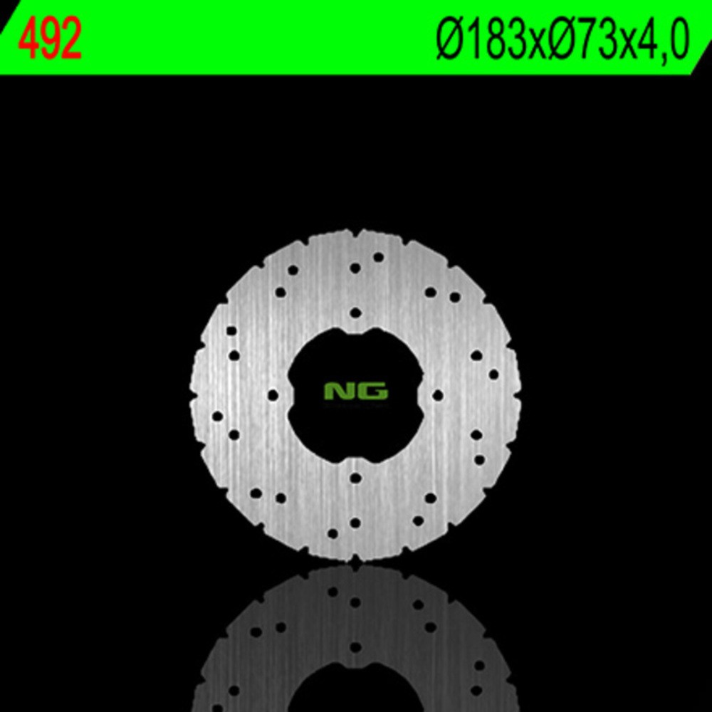 NG Brakes Round Fixed Brake Disc For Motorcycle Parts Accessories