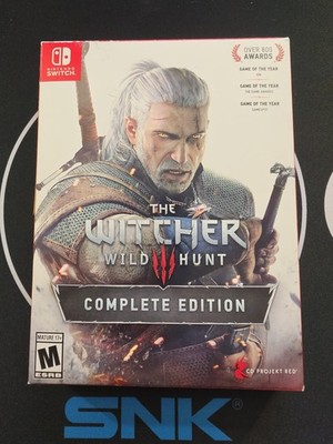Witcher 3 Wild Hunt Complete Edition (Nintendo Switch, 2019) Tested 