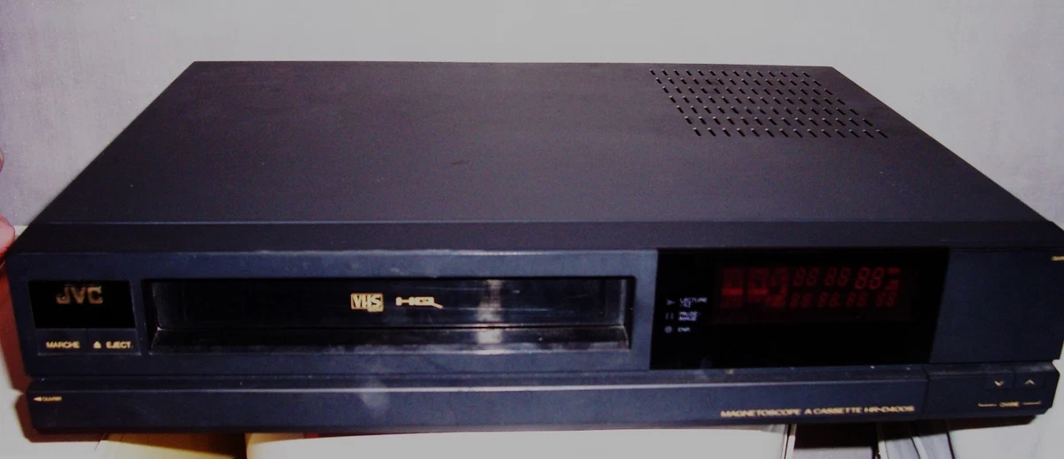 Magnétoscope JVC HR-J436MS VHS Avec Télécommande Et Notice – Bon état Fonctionnel