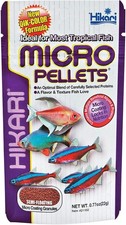 Hikari Tropical Semi-Floating Micro Pellets For Tropical Fish 0.77-Oz - 2 Pack