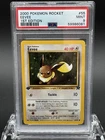 2000 POKEMON ROCKET 1ST EDITION #55 EEVEE PSA 9