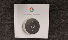 Google - Nest Learning Smart Wifi Thermostat - T3017US - Slightly used - O3