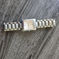 ESQ Swiss ESQUIRE Stainless Steel Tank Style Men’s Analog Watch Classy 7.25" Wri